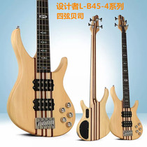 Deviser designer L-B45-4 all-in-one electric bass for beginners to practice and perform four- and five-string basses