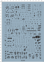 Up to model MG Gundam RX-78-2 Yuanzu up to (3 0) dedicated water sticker (62290)
