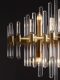 Light Luxury Chandelier American All-Copper Post-Modern Guest Restaurant Simple Creative Personalized Crystal Lamps Zhongshan Factory Direct Sales