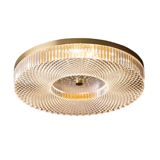 All-Copper Light Luxury Ceiling Lamp for Master Bedroom, Room, Balcony, Nordic Modern Minimalist Style, Direct Sales from Guangdong Zhongshan Manufacturer