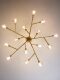 Nordic Light Luxury Crystal Chandelier Molecular Living Room Lamp Post-Modern 2024 New Model All-Copper Lighting Fixtures Direct Sales from Zhongshan Manufacturer