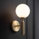 Cream-Colored Wall Lamp Nordic All-Copper Post-Modern Tv Wall Living Room Master Bedroom Bedside Lighting Fixtures Direct Sales from Zhongshan Manufacturer