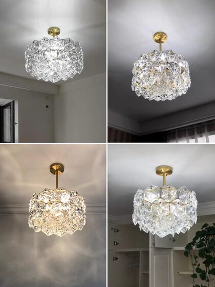 American-Style Light Luxury Chandelier, Living Room and Bedroom Lamp, Modern Crystal Lamp, Nordic Creative Dining Room Lighting, Zhongshan Manufacturer Direct Sales
