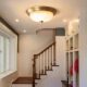 All-Copper Ceiling Light, American Retro Country Style, Light Luxury for Balcony, Study, Master Bedroom Lighting, Direct Sales from Guangdong Zhongshan Manufacturer