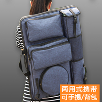 Large capacity picture bag sketch drawing board bag 4K shoulder multifunctional art test painting backpack portable waterproof shoulder backpack