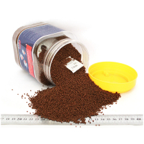 Goldfish cold water fish feed koi fish food small fish tropical fish ornamental fish particles small particles color floating type