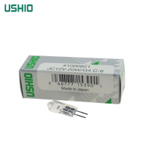 USHIO JC 12V20W G4 lamp beads Weilun inspection lamp LEICA Microscope 12V 20W Halogen bulb