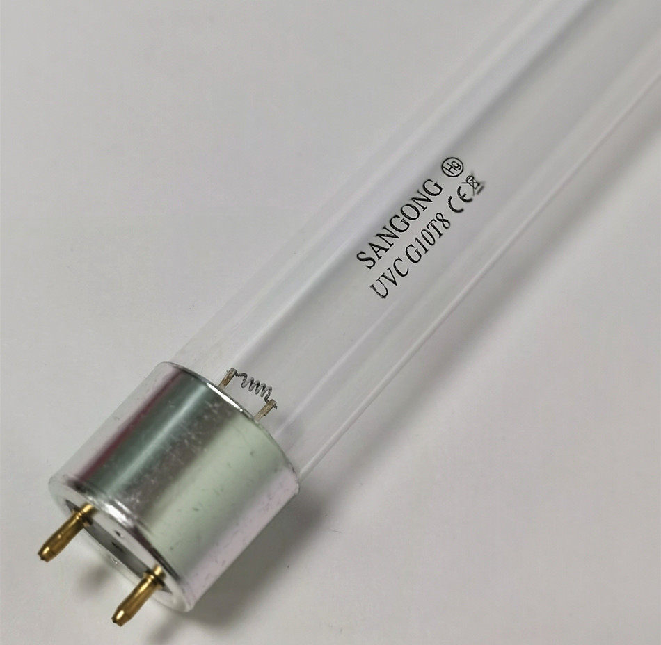 SANGONG UV lamp tube disinfection lamp tube germicidal lamp 33CM sterilization lamp tube TUV 10W G10 T8