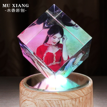 Tanabata gift to girlfriend Valentines Day special souvenir to wife birthday gift photo diy music box