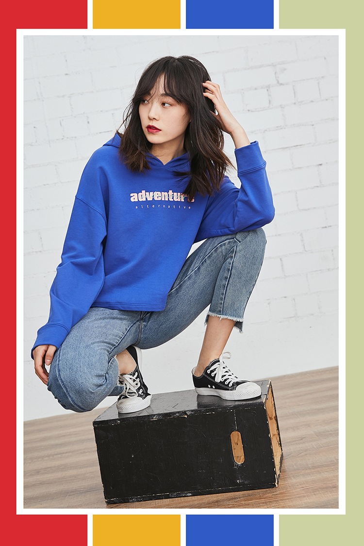 Sweatshirt femme PEACEBIRD    - Ref 3216357 Image 7