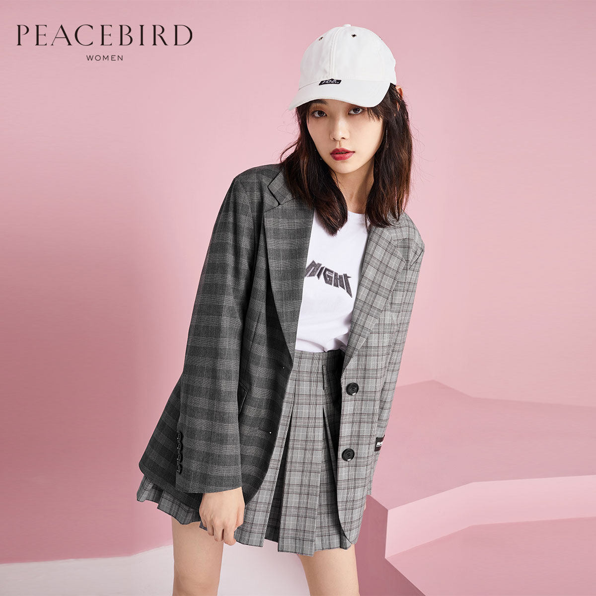 Veste pour femme PEACEBIRD    en Polyester - Ref 3217880 Image 1