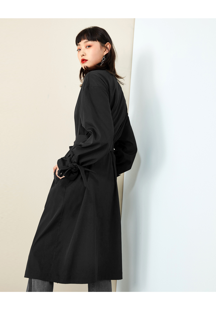 Trench pour femme PEACEBIRD    en Polyester - Ref 3226209 Image 15