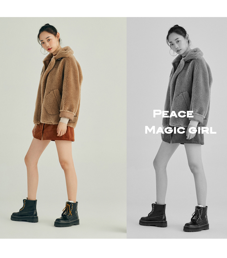 Manteau de fourrure femme PEACEBIRD    - Ref 3174216 Image 15