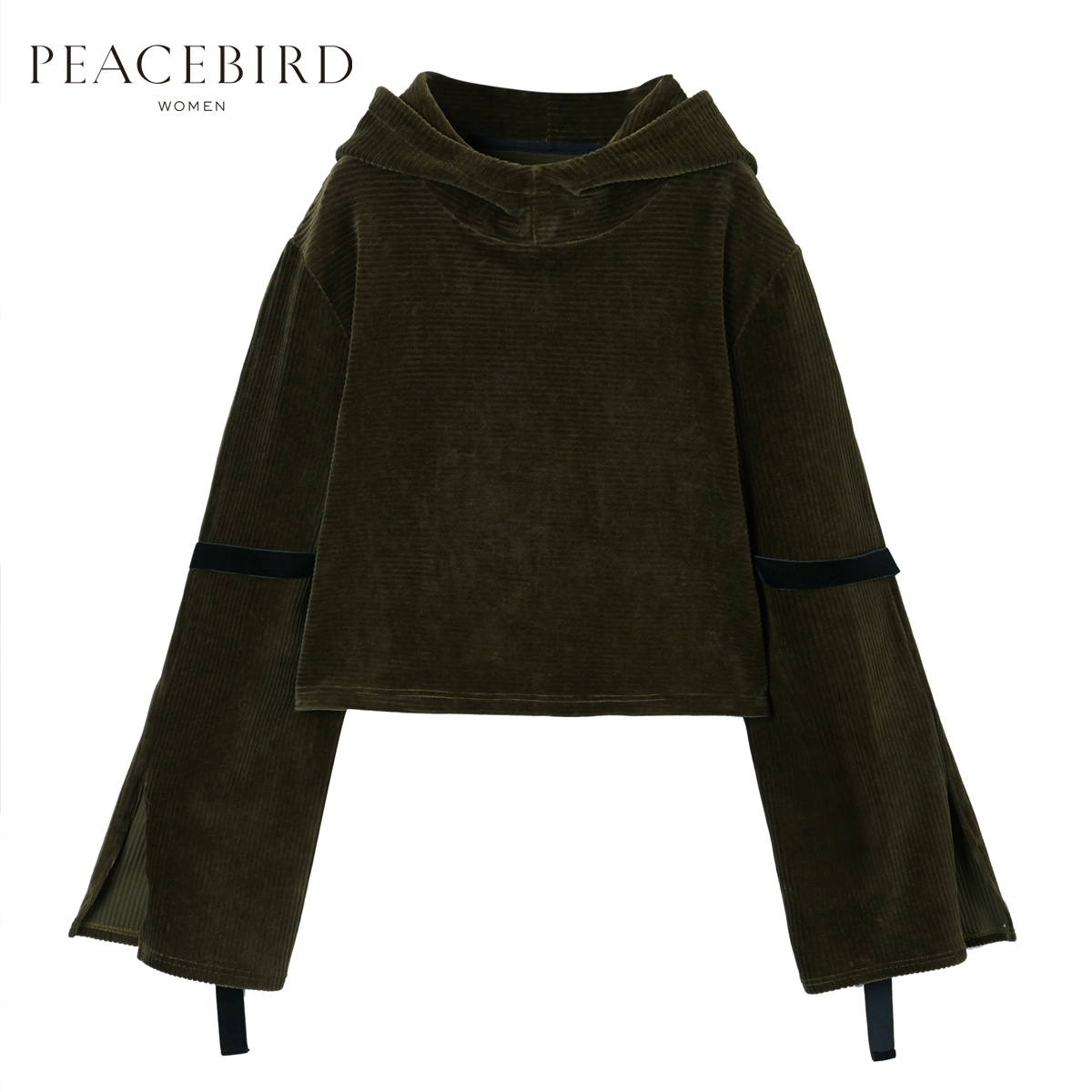Sweatshirt femme PEACEBIRD    - Ref 3216817 Image 5