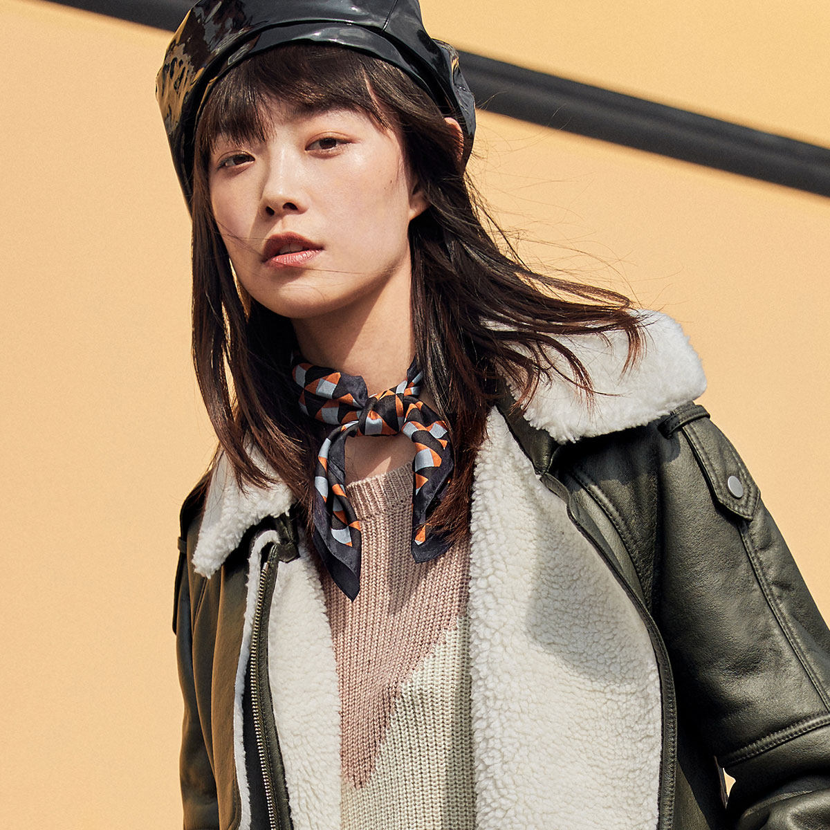 Manteau de fourrure femme PEACEBIRD    - Ref 3174647 Image 4