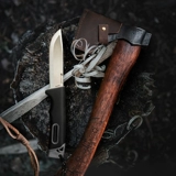 Выживание на открытом воздухе Shanchak Steel Высокая резкость, высокая твердость, портативное тело антифункциональное нож, открытый лезвие прямой нож