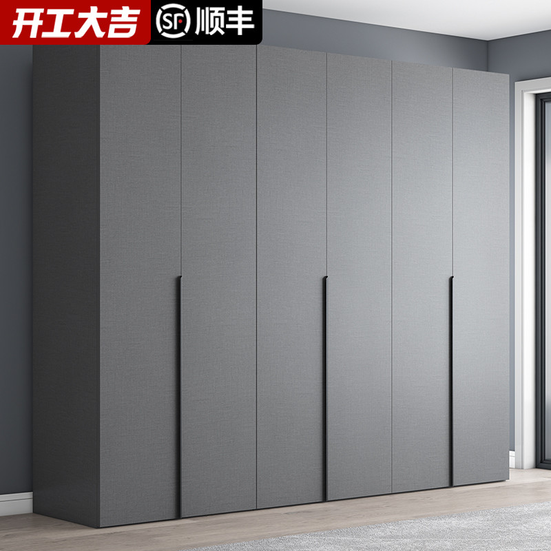 Wardrobe, home bedroom, simple, modern, solid wood, easy to assemble cabinet, no installation, economical closet, strong and durable 