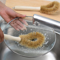Non-stick oil wood handle natural mane brush brush brush pan artifact brush brush plate dish dish kitchen utensils