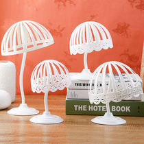 Plastic head mold hanging hat model props plastic hat rack cap groove plate square tube head mold cap cap cap stand