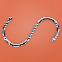 S hook S hook adhesive hook metal hook no trace dormitory kitchen toilet clothes and hat storage windproof non-perforated iron hook