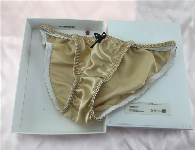 Thời trang Sexy Quần lót lụa 100% lụa Quần lót nữ Thongs T mẫu quần sịp nam đẹp
