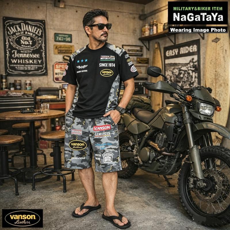 Va*Son Motorcycle Racing Lightweight Sweat-Absorbent Quick-Drying Outdoor Functional Fitness Sports Short-Sleeved T-Shirt Tee Shorts Set