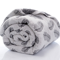 Cotton yarn cloth multi-function towel blanket Japanese single large double quilt Air conditioning summer cool quilt blanket Sheets