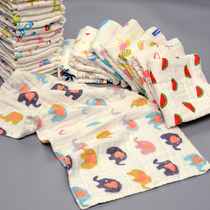 yiran pure cotton six 6 layers gauze art adult washed cotton high density bubble face towel 32x70