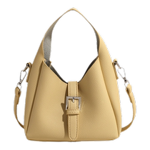 This year Pop handbag lady 2024 new advanced senses bucket bag commute 100 lap single shoulder inclined satchel bag