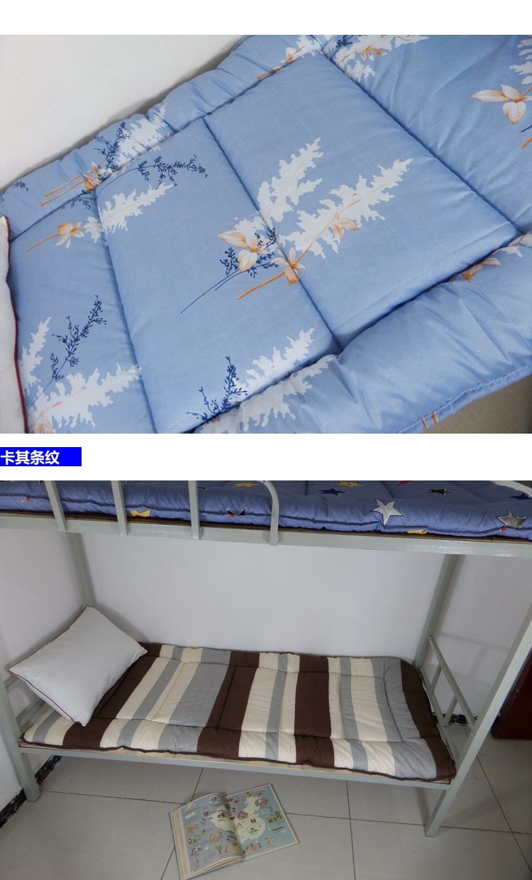 giải phóng mặt bằng Winter ký túc xá nệm dày nệm đơn sinh viên nệm và giường ngủ xuống là 0.9m dày gấp đôi - Nệm nệm kymdan 1m6