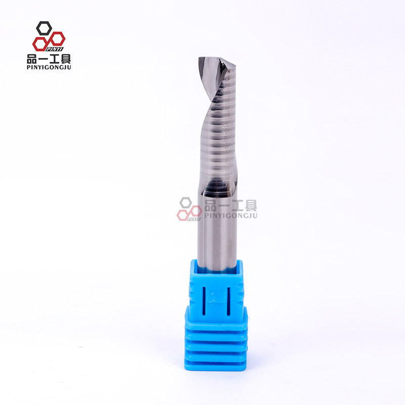 Alloy tungsten steel aluminium with single-edge milling cutter spiral alloy vertical milling cutter CNCPVC acrylic milling cutter 3175 6 8