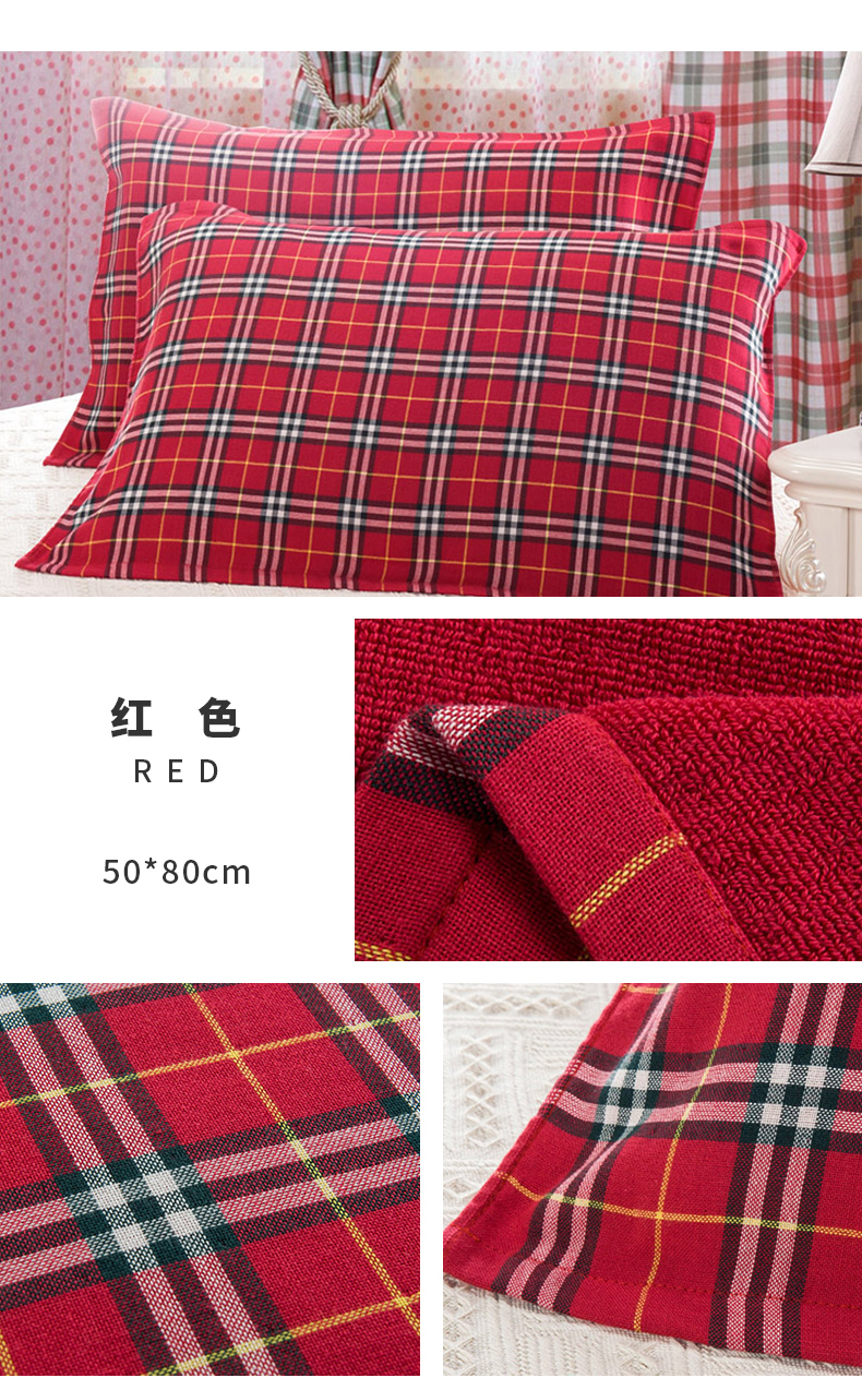 100% cotton khăn một cặp lưới nghĩa vận chuyển khăn lớn bông gạc Chen đầu gối thấm nước mềm - Khăn gối áo gối