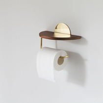 Punch-free toilet tissue box tissue holder toilet paper rack toilet roll paper holder toilet roll paper holder handpaper holder light luxury