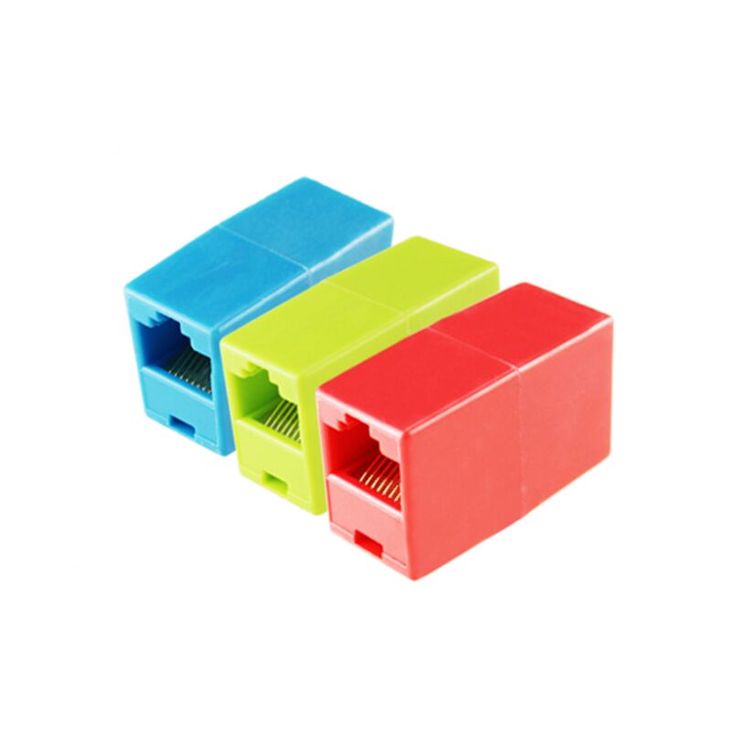 RJ45 dòng mạng straight-through đầu chuyển đổi hai chiều nối nối đầu mở rộng mạng lưới.