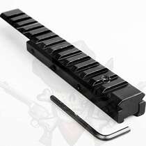 155mm long 85mm long 11mm turn 20mm increase guide rail narrow mouth turn rail clamp narrow mouth fixed guide rail skin rail