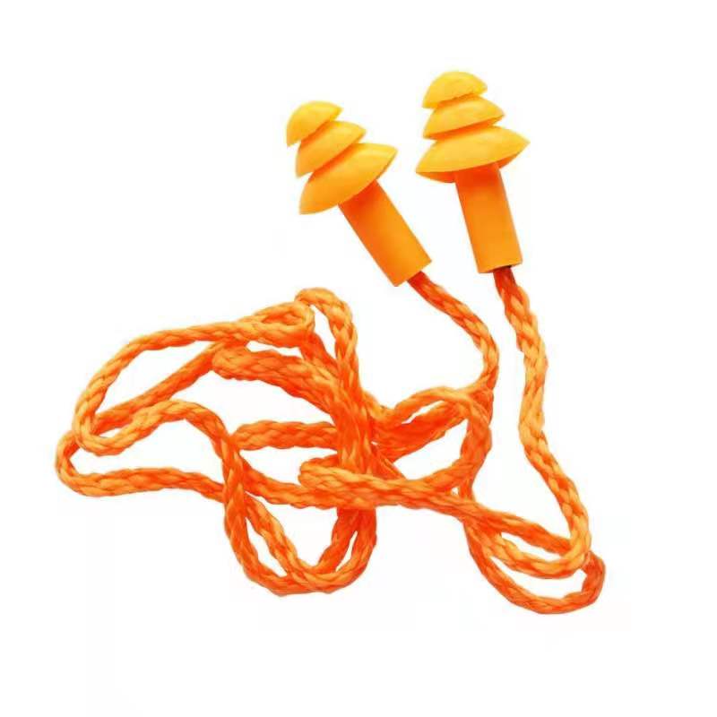 Children's Adult Swimming Special Equipment with Waterproof Ultra Soft Silicone Material Christmas Tree Noise-Prevention Wired Ear-plug