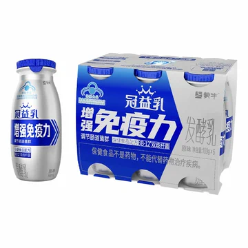 【首单】冠益乳原味酸奶18瓶