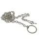 Stainless Steel Chastity Lock Chain Birdcage Accessories Bdsm Queen Master Dog Walking Leash Dog Rope Training Master-Slave Training