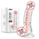 Ribbed Crystal Transparent Dildo, Realistic Penis Vibrator, Fake Penis, Female Products, Couple's Fun, Gay
