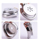 Frrk Stainless Steel Flat Cb Lock, Flat 0-Value Chastity Lock, Smooth Chastity Lock, Abstinence Lock, Anti-Cheating, Desire Control