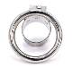 Birdcool 2021 New Stainless Steel Arc Ring Short Chastity Lock for Men, Desire Control Lock, Cb Lock, Open Style Cage