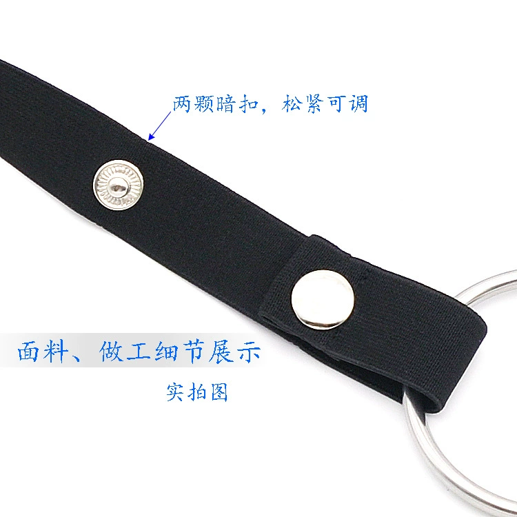 Xi lanh khóa nhựa hàng không khóa mã hóa dùng một lần Cobra CB lock snap ring khóa ẩn có thể vượt qua kiểm tra an ninh BDSM master và Slave