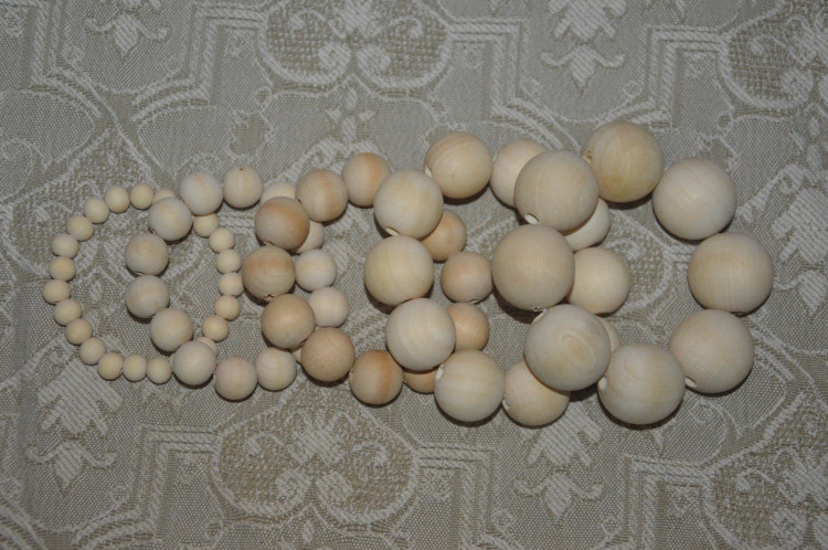 Lignin beads bracelet several sizes