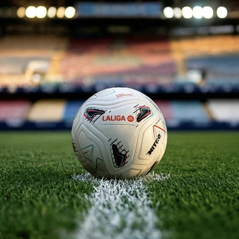Blue Moon Demon Star: 26/27 Season La Liga Italian Serie a Football Pu Seamless Hot-Adhesive No. 5 Training and Match Ball