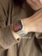 适用苹果表带 彩色米兰尼斯金属apple watch8 iwatch6/5/4/3/2/SE
