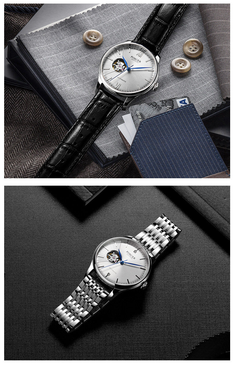 Montre bracelet pour homme POSCER    - Ref 3271298 Image 16