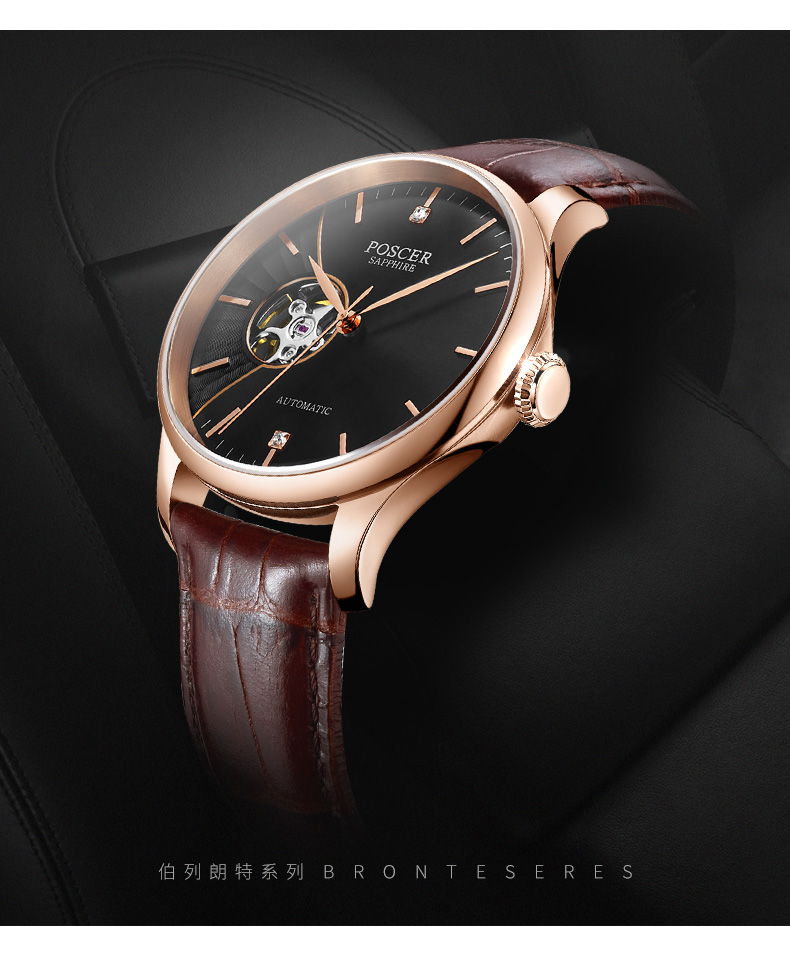 Montre bracelet pour homme POSCER    - Ref 3271298 Image 7