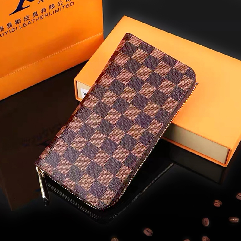 2026 New Men's and Women's Long Wallets, Classic Single and Double Zipper Wallets, Fashionable and Versatile Clutch Bags, Floral Bags 2026 New Men's and Women's Long Wallets, Classic Single and Double Zipper Wallets, Fashionable and Versatile Clutch Bags, Floral Bags