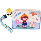 Оригинальная мультяшная ткань, сумка через плечо, бумажник, мобильный телефон, японские и корейские