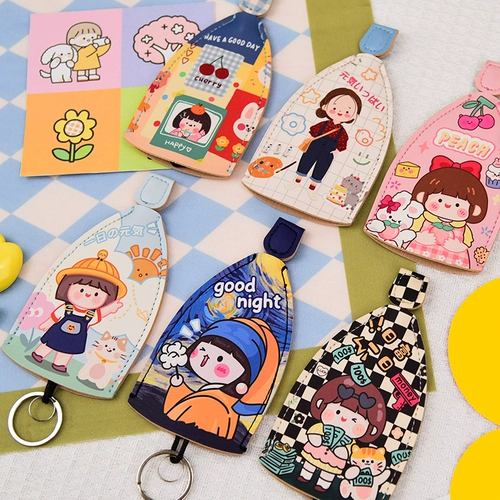 Оригинальная мультяшная креативная ключница, вместительный и большой электромобиль, ключи от машины